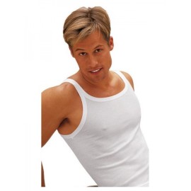 Canottiera uomo Filam a spalla stretta in fresco filo di scozia