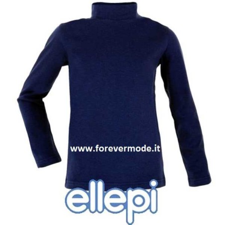 Maglia bambino Ellepi manica lunga lupetto in caldo cotone invernale