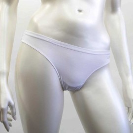 3 Slip brasiliana donna Kappa in cotone bi-elastico con elastici piatti comfort