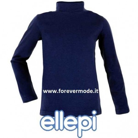 Maglia bambino Ellepi manica lunga lupetto in caldo cotone invernale