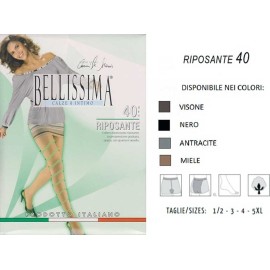 3 Collant donna Bellissima riposanti a compressione graduata 40 denari