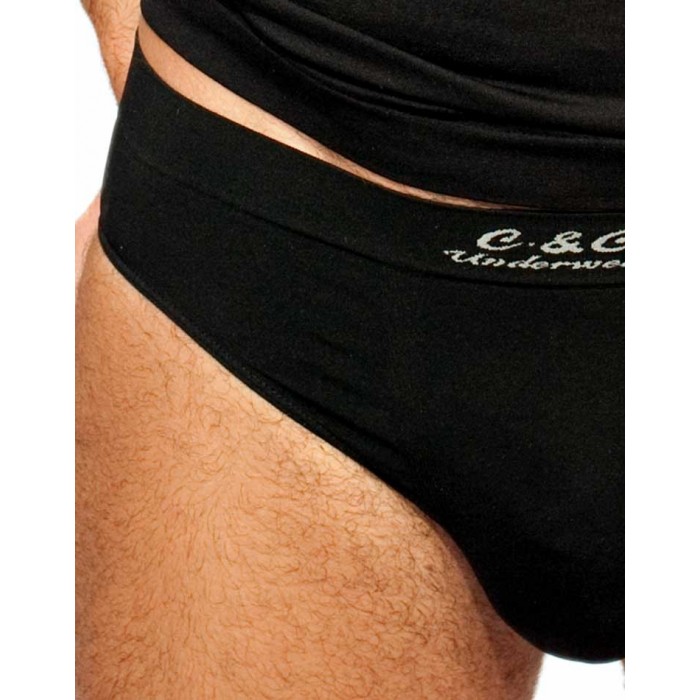 Slip uomo C&C in morbida microfibra liscia senza cuciture