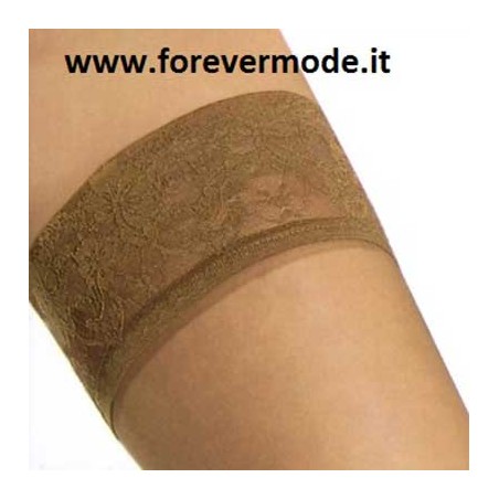 Autoreggente donna Silca Les Bas 15 in pizzo siliconato