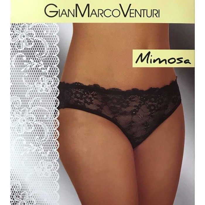 Slip donna Gian Marco Venturi tutto in pizzo damascato elasticizzato