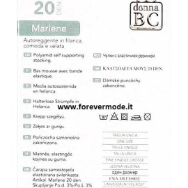 12 Paia Autoreggenti Donna BC in filanca 20 den velate 2