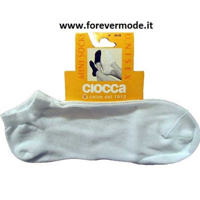 6 paia di calze uomo Ciocca pedulino corto in morbido cotone