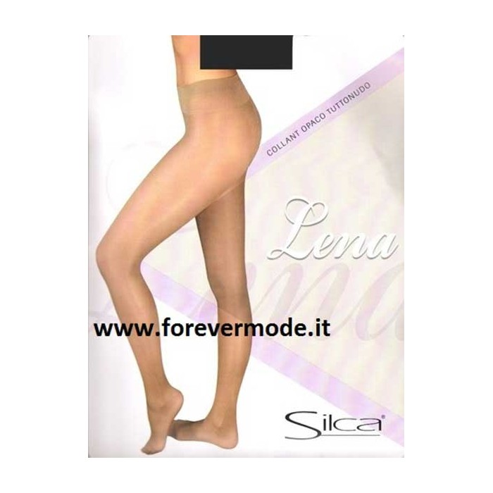 3 Collant donna Silca Lena 20 opaco tutto nudo comfort